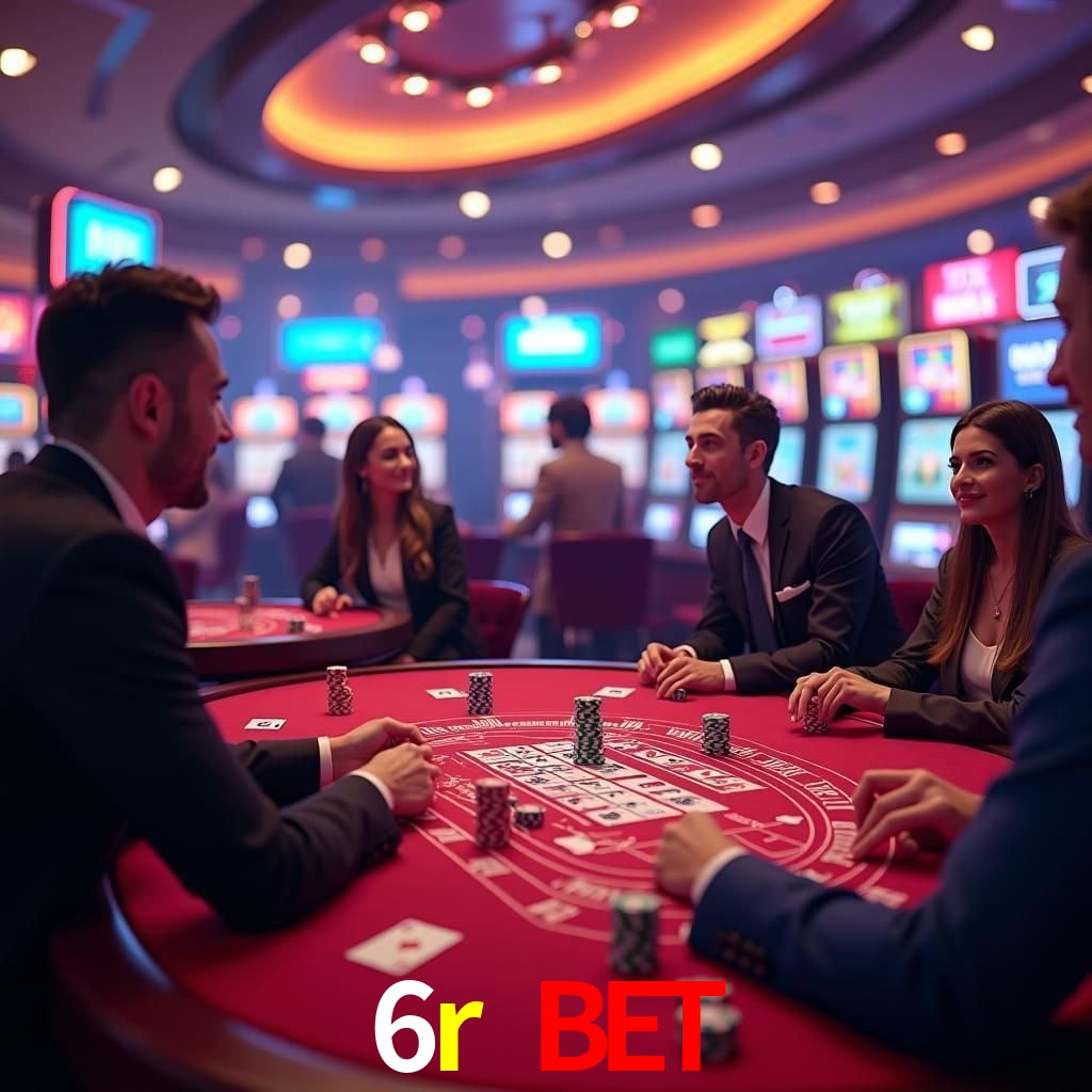 A Experiência Imersiva dos Cassinos Ao Vivo no 6r bet